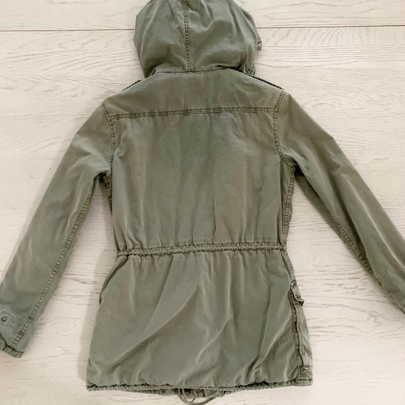 ARITZIA | THICK CLASSIC TALULA TROOPER ANORAK ARMY CARGO VINTAGE JACKET - Picture 5 of 11